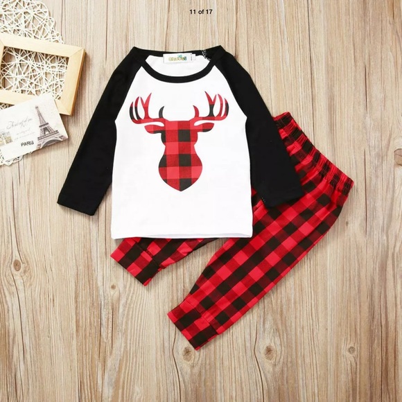 NWT little flannel pajamas boys or girls - Picture 5 of 8